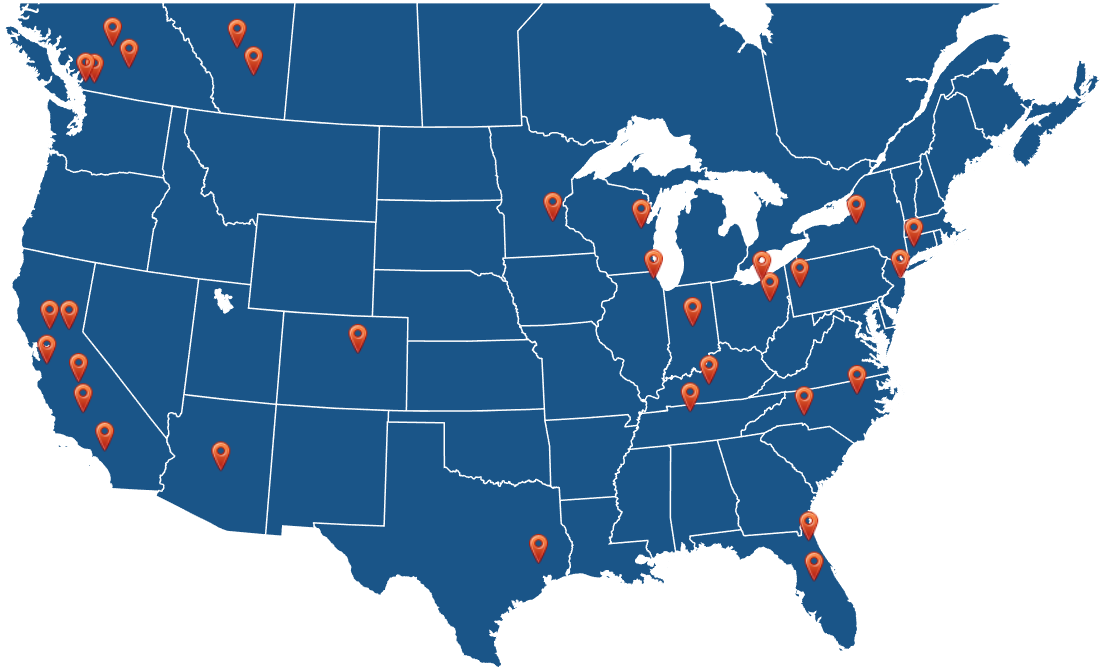 RESA Renewables Services Map