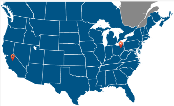 RESA Transformer Services Map